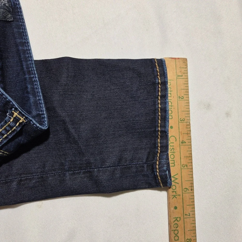Silver Jeans Co Suki Skinny Dark Wash Denim Jeans Womens W26 L31 Mid Rise